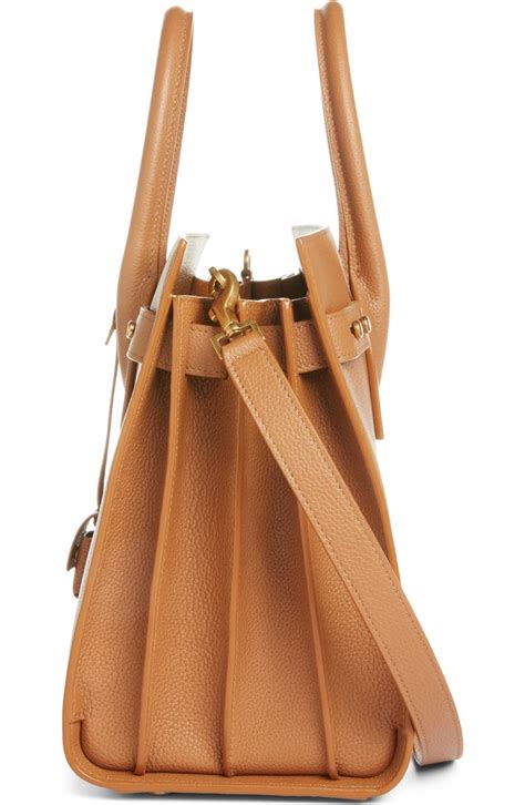 Small Sac de Jour Leather Top Handle Bag 